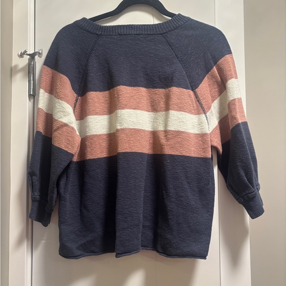 Madewell Striped Telluride Pullover Sweater - Picture 5 of 7